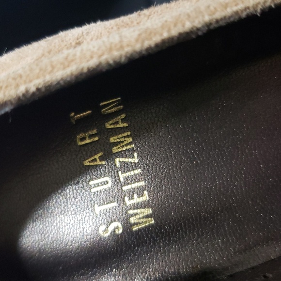 Vintage Stuart Weitzman leather brown peep toe heels size 5? - Picture 8 of 9